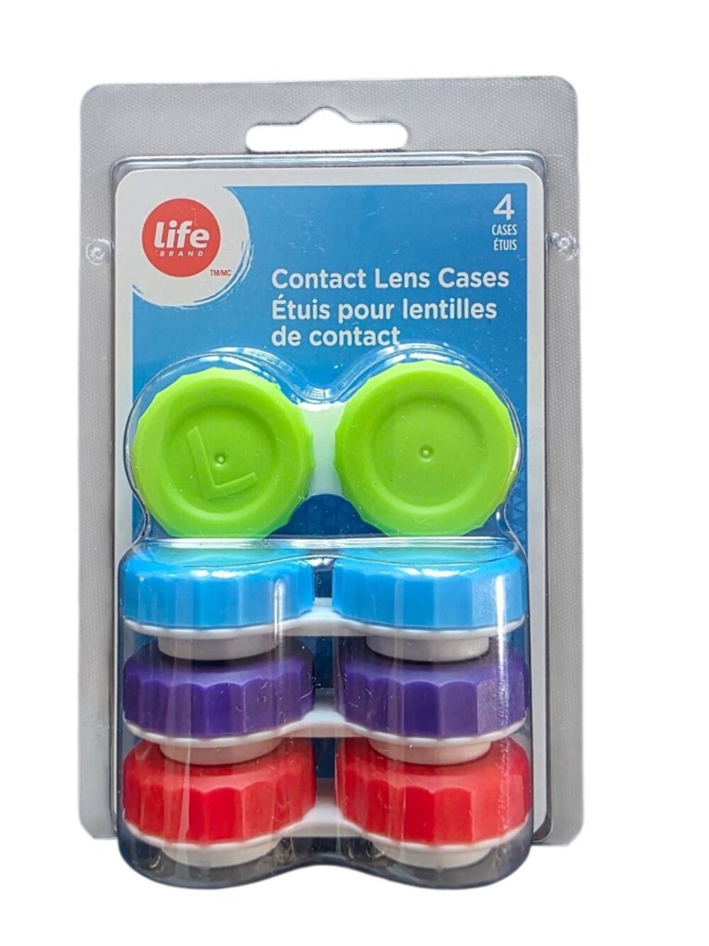 Life Brand (4 Contact Lens Cases)
